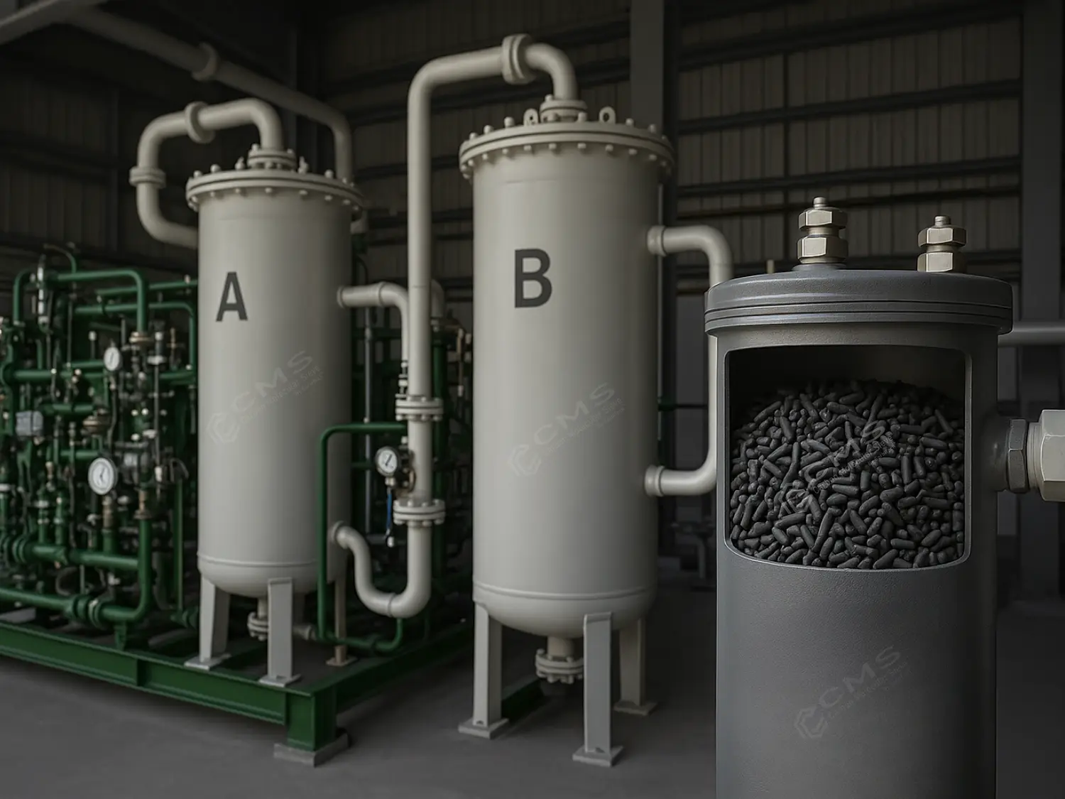 Activated Carbon for Oil Vapor Removal