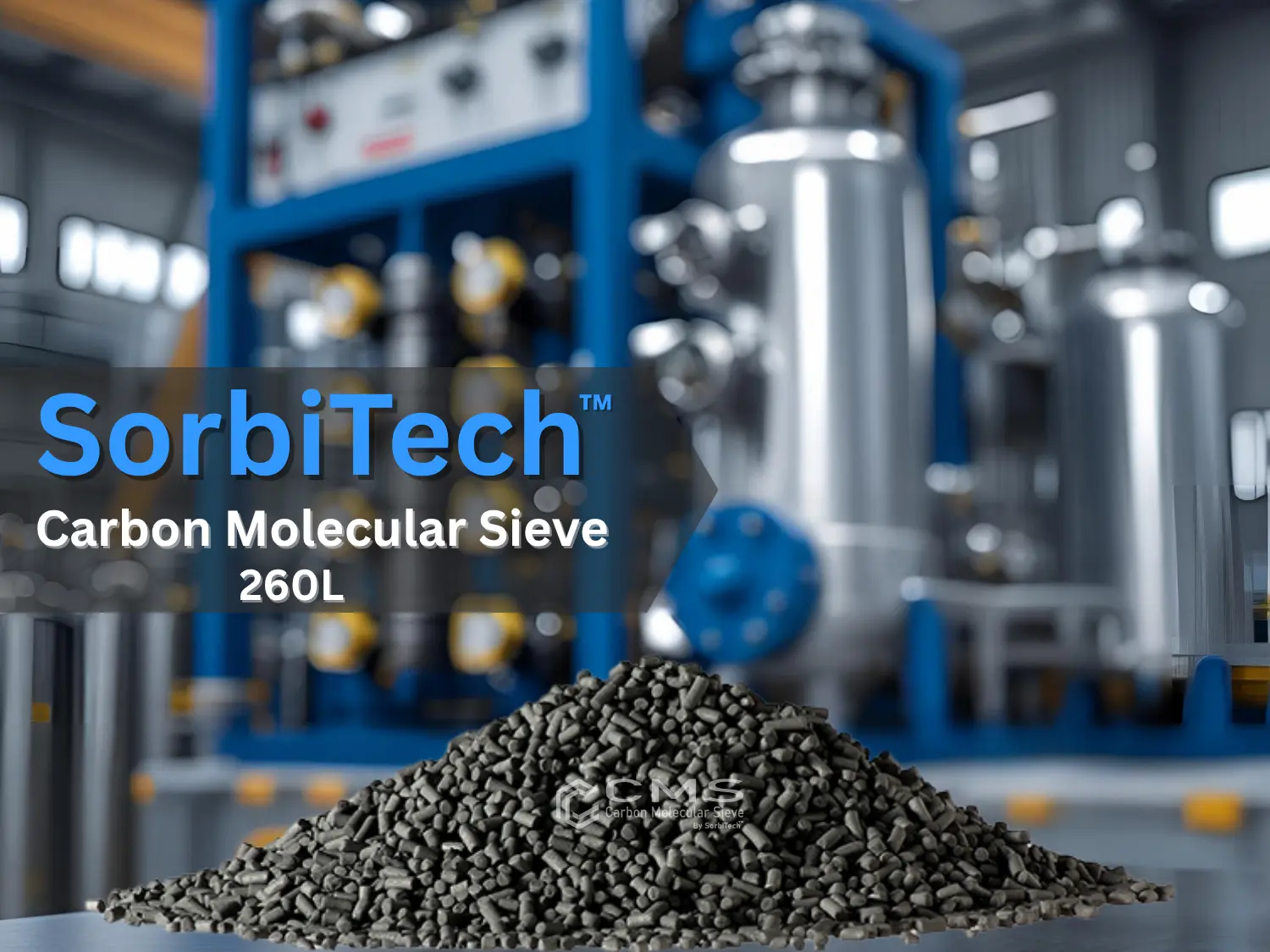 SorbiTech Carbon Molecular Sieve CMS 260L
