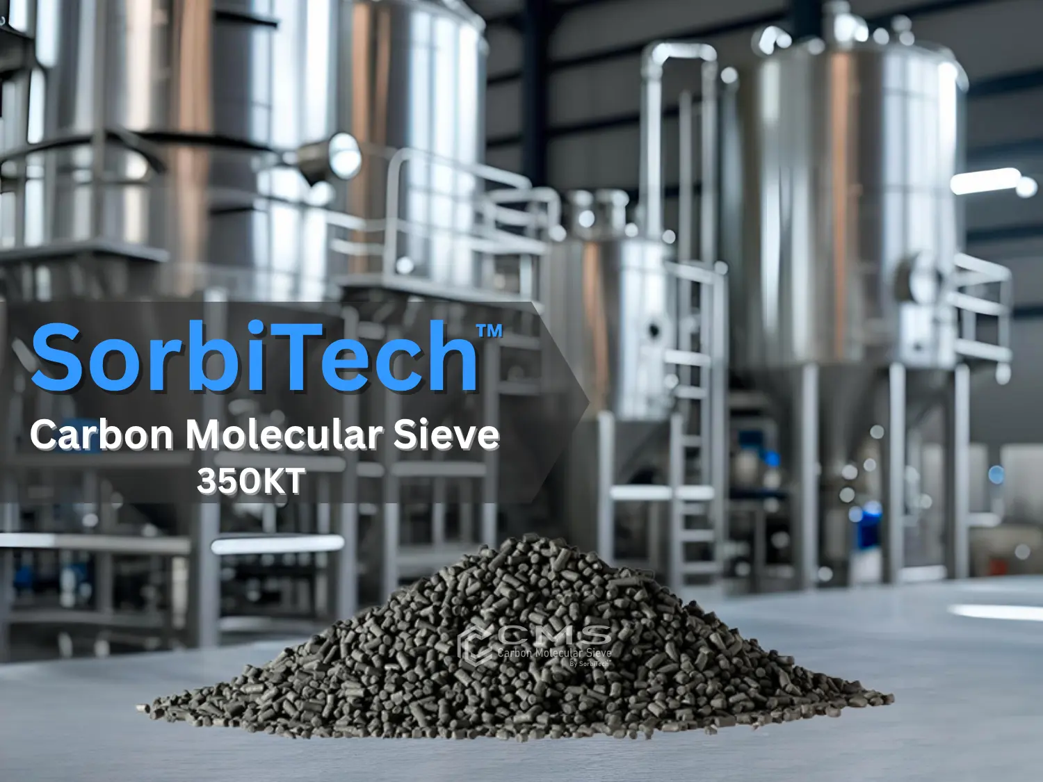 SorbiTech Carbon Molecular Sieve CMS 350KT