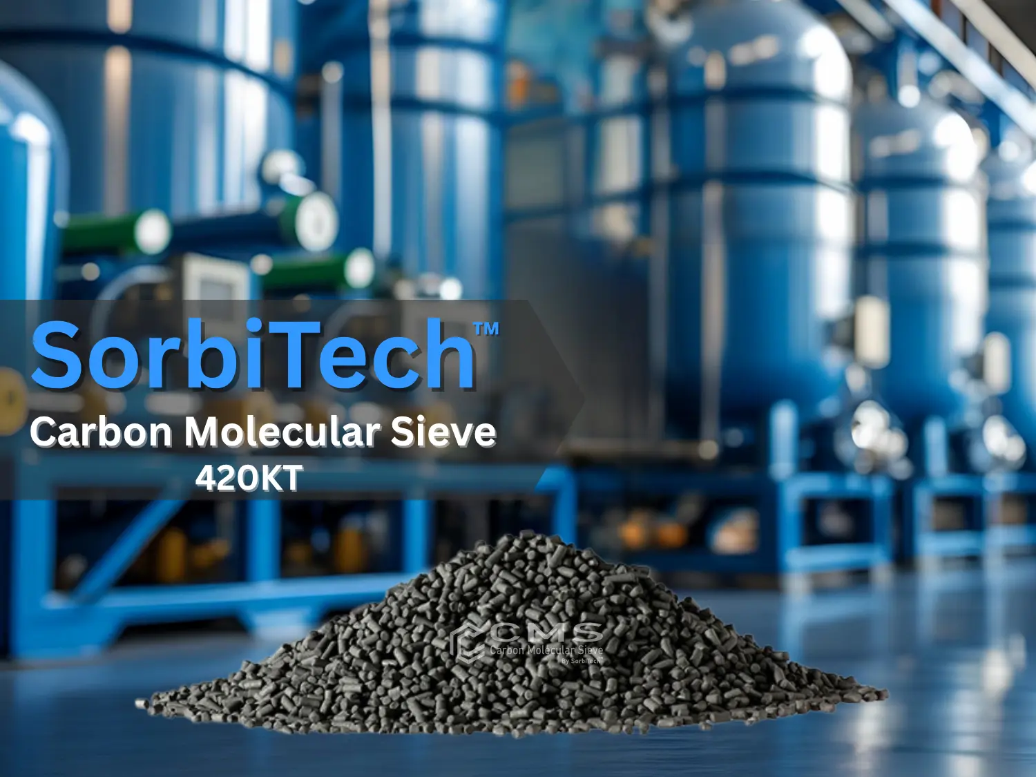 SorbiTech Carbon Molecular Sieve CMS 420KT